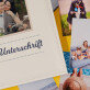 Foto + Unterschrift - personalisiertes Fotoalbum