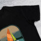 Segler - Schwarzes T-Shirt für Herren