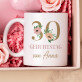 Tasse und Rosen-Spa-Set Zum 30. Geburtstag