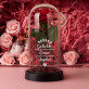 Geschenkset für Oma mit Ewiger Rose, Schokolade und Badesalz