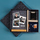 Geschenkset mit Druck auf Acrylglas und Feuerzeug für Bruder