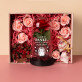 Geschenkset Für die Freundin 2 mit Ewiger Rose, Schokolade und Badesalz