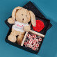 Geschenkset mit Kuscheltier Für Freundin