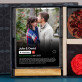 Geschenkset für Freundin mit Druck auf Acrylglas und Schokolade