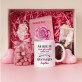 Tasse und Rosen Spa Set Für eine Rentnerin