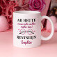 Tasse und Rosen Spa Set Für eine Rentnerin