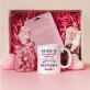 Tasse und Rosen Spa Set Für eine Rentnerin