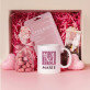Tasse und Rosen Spa Set Für die Frau