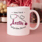 Set mit Tasse, Tee und Süßigkeiten Für die Ärztin