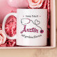 Tasse und Rosen Spa Set Für die Ärztin