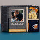 Geschenkset für Ehemann mit Druck auf Acrylglas und Haselnüssen in weißer Schokolade