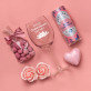 Geschenkset für die beste Schwester mit Glas und Limonade