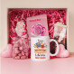 Tasse und Rosen Spa Set für die Lehrerin