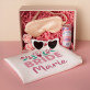 Geschenkset für die Braut 2 mit Satinbademantel und Brille
