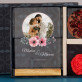 Geschenkset für Brautpaare mit Druck auf Acrylglas und Schokolade