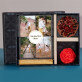 Geschenkset für Paare mit Druck auf Acrylglas und Schokolade