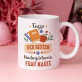 Tasse und Rosen-Spa-Set für eine Kindergärtnerin Tasse und Rosen-Spa-Set für eine Kindergärtnerin