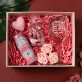Geschenkset Für die beste Freundin mit Glas und Limonade