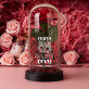 Geschenkset für die zukünftige Oma mit Ewiger Rose, Schokolade und Badesalz