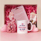 Tasse und Rosen-Spa-Set für die Schwester