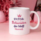 Tasse und Rosen-Spa-Set für die Schwester