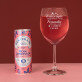 Geschenkset für die Trauzeugin mit Glas und Limonade