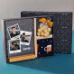 Geschenkset für Ihren Sohn mit Druck auf Acrylglas und Haselnüssen in weißer Schokolade