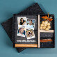 Geschenkset mit Druck auf Acrylglas und Taschenmesser