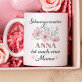 Tasse und Rosen-Spa-Set für die Schwiegermutter
