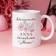 Tasse und Rosen-Spa-Set für die Schwiegermutter