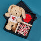 Geschenkset mit Kuscheltier Für Ehefrau