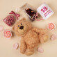 Set mit Tasse, Teddybär und Süßigkeiten Zum 18. Geburtstag