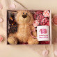 Set mit Tasse, Teddybär und Süßigkeiten Zum 18. Geburtstag