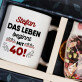 Geschenkset mit Tasse und Tee Zum 40. Geburtstag