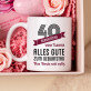 Tasse und Rosen-Spa-Set zum 40 Geburtstag