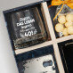 Geschenkset mit Whiskyglas Zum 40. Geburtstag