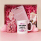 Tasse und Rosen-Spa-Set zum 50. Geburtstag