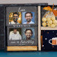 Geschenkset zum 50. Geburtstag mit Druck auf Acrylglas und Haselnüssen in weißer Schokolade
