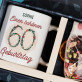 Geschenkset mit Tasse und Tee Zum 60. Geburtstag