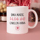 Set mit Tasse, Tee und Süßigkeiten Zum Großmuttertag