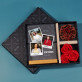 Geschenkset zum Frauentag mit Druck auf Acrylglas und Schokolade