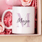 Tasse und Rosen-Spa-Set Zum Namenstag