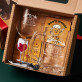 Geschenkset Zur Hochzeit mit Weinglas und Bierkrug