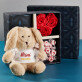 Geschenkset mit Kuscheltier Zum Valentinstag 2
