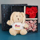 Geschenkset mit Kuscheltier Zum Valentinstag 2