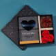 Geschenkset zum Valentinstag 2 mit Druck auf Acrylglas und Schokolade