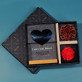 Geschenkset zum Valentinstag 2 mit Druck auf Acrylglas und Schokolade