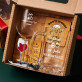 Geschenkset Zum Valentinstag mit Weinglas und Bierkrug