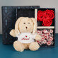 Geschenkset mit Kuscheltier Zum Valentinstag