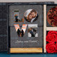Geschenkset zum Valentinstag mit Druck auf Acrylglas und Schokolade